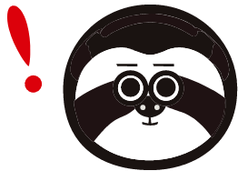 コミコミ不動産キャラクターナマケモノくん
