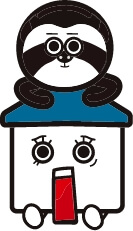 コミコミ不動産キャラクターハウスくん、ナマケモノくん